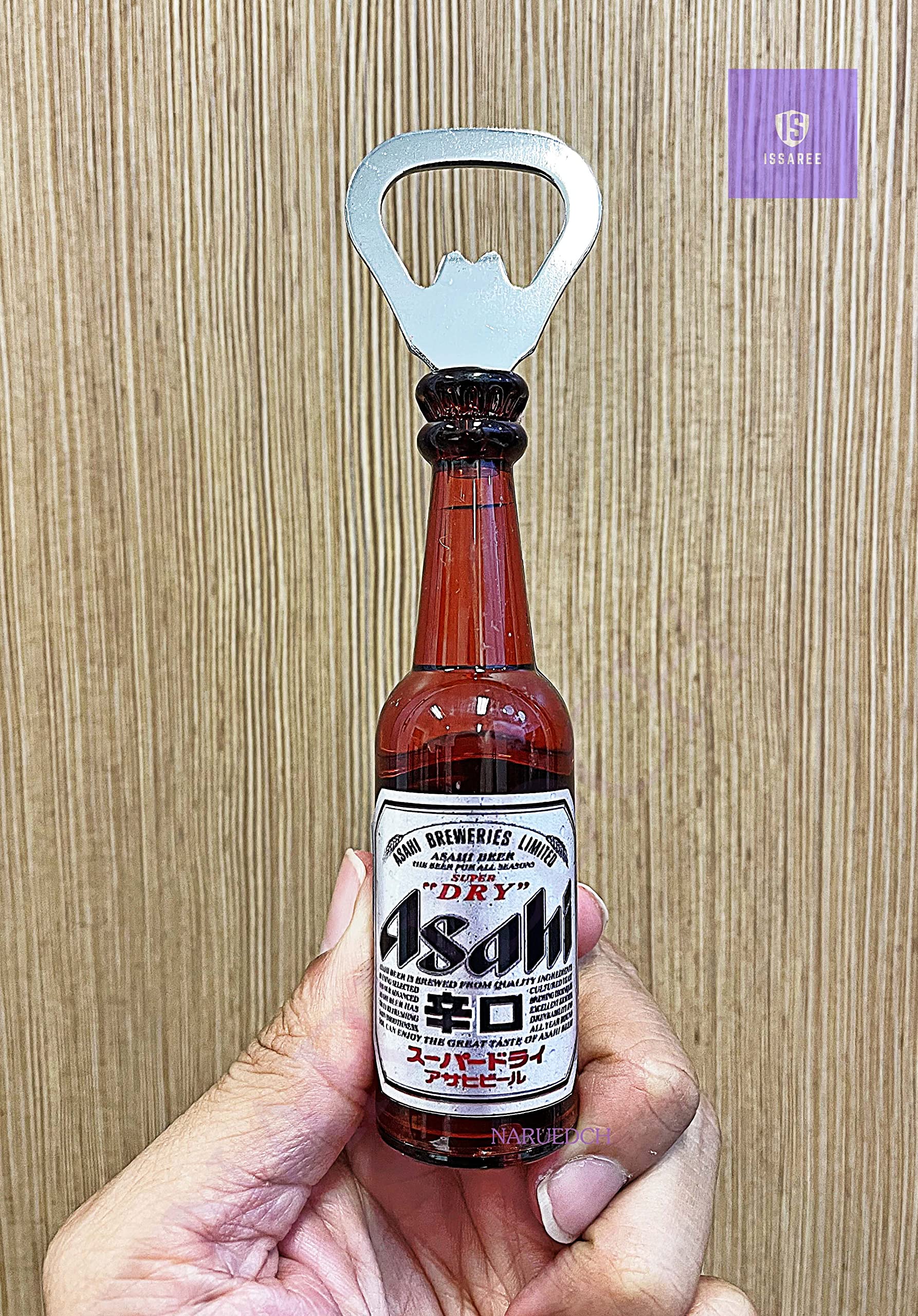 Amazon | 磁気ビール栓抜きフィギュア 日本 ビールボトル 冷蔵庫